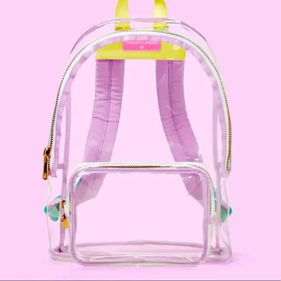 Stoney Clover Lane x Target Transparent Colorful Large Backpack - Picture 2 of 11